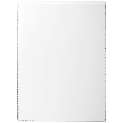 Durable Protective ID Card Holder, A4, Clear, Pack of 10