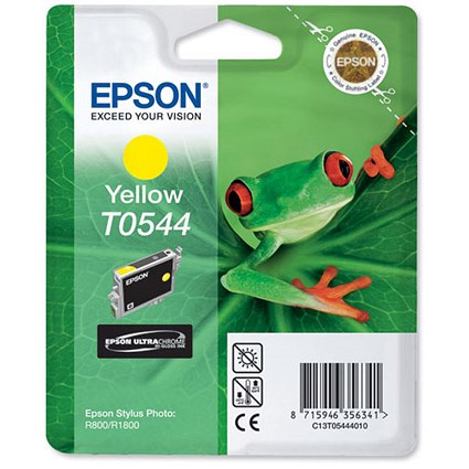 Epson T0544 Yellow Inkjet Cartridge