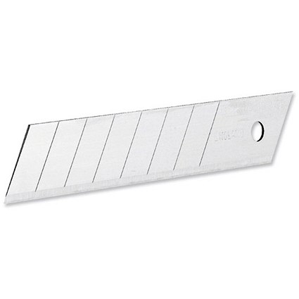 Stanley Snap-Off Replacement Blades for Heavy-duty ABS Knife 9mm Ref 0-11-300 [Pack 10]