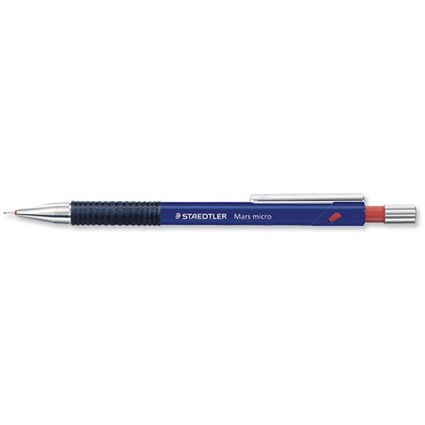 Staedtler 775 Mars Micro Automatic Pencil with Rubber Grip and Cushioned 0.7mm Lead [Pack 10]
