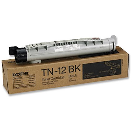 Brother Laser Toner Cartridge Page Life 9000pp Black [for HL4200CN] Ref TN12BK