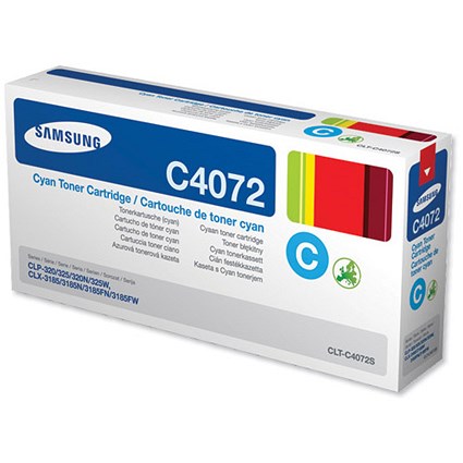 Samsung CLT-C4072S Cyan Laser Toner Cartridge