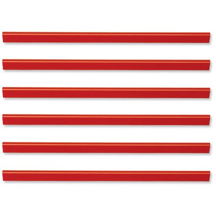 Slide Binders A4 Capacity 9mm Red [Pack 100]