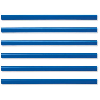 Slide Binders A4 Capacity 9mm Blue [Pack 100]
