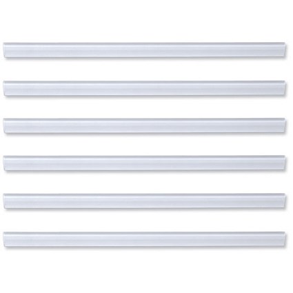 Slide Binders A4 Capacity 9mm Clear [Pack 100]
