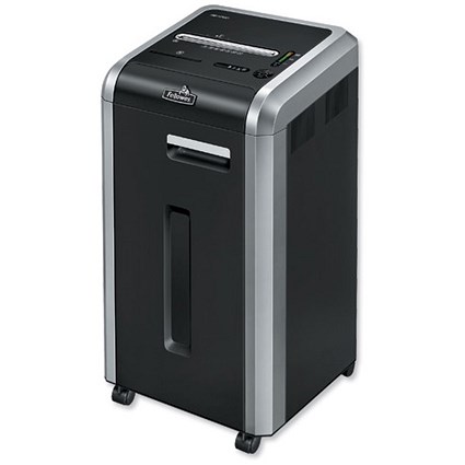 Fellowes MS-470Ci Shredder 2x12mm Cross-Cut 60 Litre 12x80gsm 45.8kg W435xD450xH806mm Ref 3844201