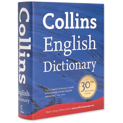 Collins Large English Dictionary with Colour Headwords Hardback