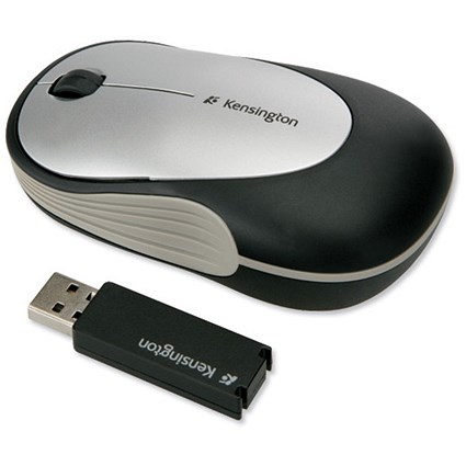 Kensington Ci10 Wireless Laser Notebook Mouse Contoured Rubber Grip
