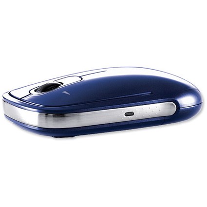 Kensington SlimBlade Presenter Optical Mouse Ultra Thin 4-Way Precision Tilt Sleep Mode Blue