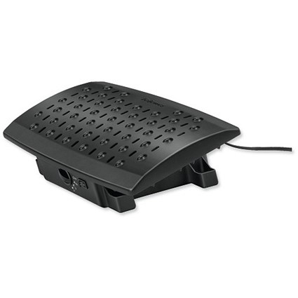 Fellowes Climate Control Footrest Height Adjustable Massage Bumps Adjust Heat and Airflow