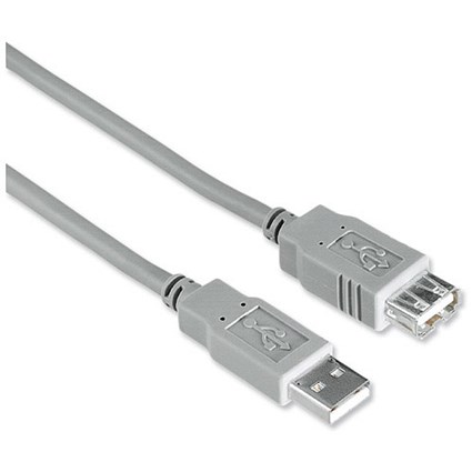 USB Extension Cable A Male Plug to A Female Jack / Quality Shielded / UL Style / 3m