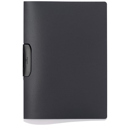 Durable A4 Duraswing Folders, 3mm Spine, Anthracite, Pack of 5