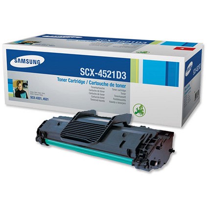 Samsung Laser Toner Cartridge Page Life 3000pp Black Ref SCX4521D3/ELS