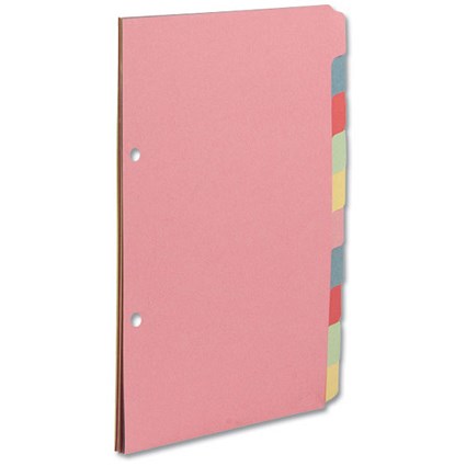 Concord Subject Dividers / 10-Part / A5 / Pack of 10