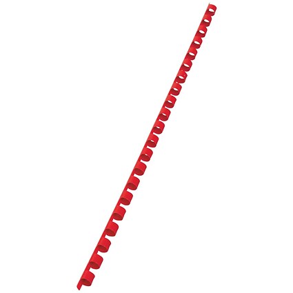 GBC Binding Comb A4 8mm Red (Pack 100)