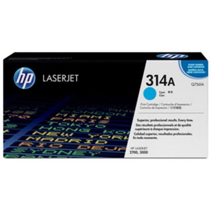 HP 314A Cyan Laser Toner Cartridge