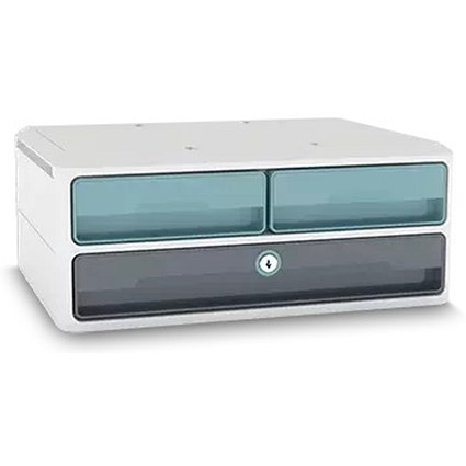 CEP Riviera by Cep MoovUp Secure Module Drawer Unit Blue/Grey/White -