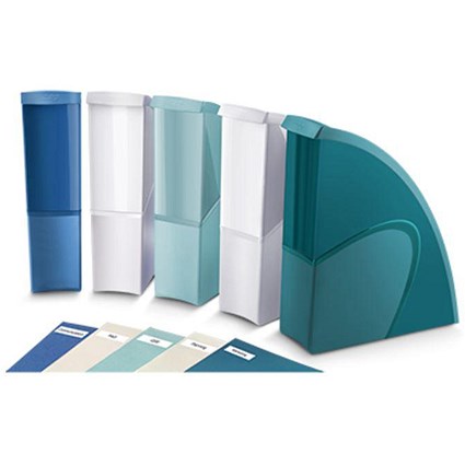 CEP Riviera by Cep Magazine Files Assorted Colours (Set of 5) -