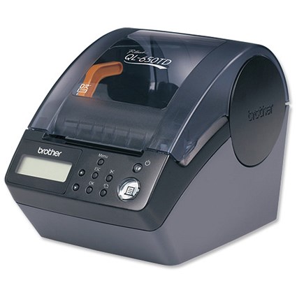 Brother QL650TD Labelmaker Thermal USB Serial Auto-cut 300dpi Max.W62mm 56 Labels/min Ref QL650TDZU1