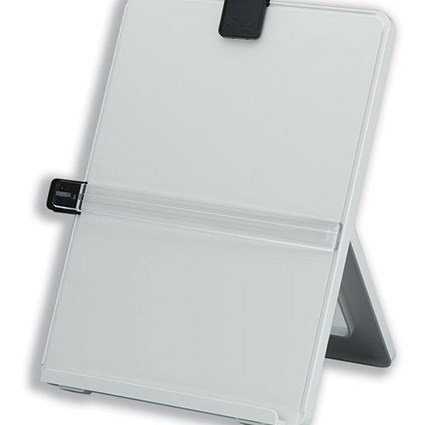 Fellowes Workstation Copyholder Easel Capacity 10mm A4 Platinum Grey