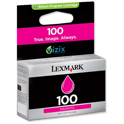 Lexmark 100 Magenta Inkjet Cartridge