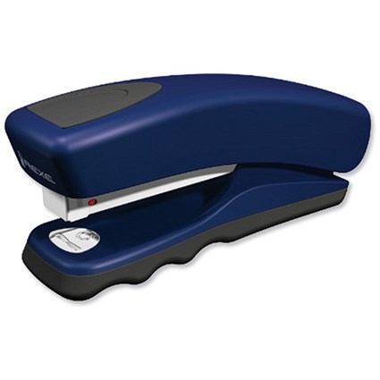 Rexel Gemini Stapler Half Strip Throat 45mm Metallic Blue