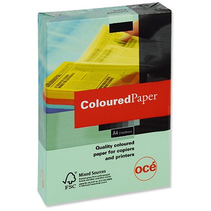 Canon A4 Multifunctional Coloured Paper - Green - 80gsm - Ream (500 Sheets)