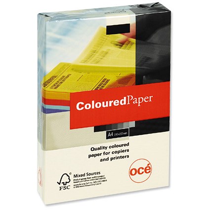 Canon A4 Multifunctional Coloured Paper - Ivory White - 80gsm - Ream (500 Sheets)