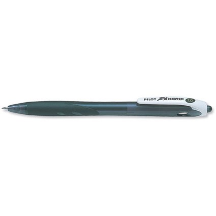Pilot BegreeN Rexgrip Ball Point Pen / Medium / Black / Pack of 10