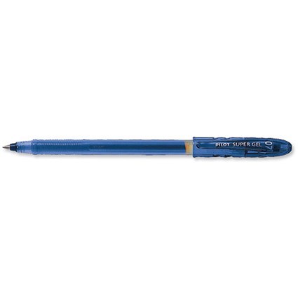 Pilot BegreeN SuperGel, Rollerball Pen, Gel, 0.7mm, Blue, Pack of 10