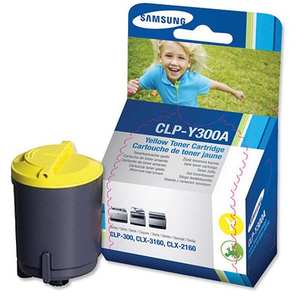 Samsung CLP-Y300A Yellow Laser Toner Cartridge