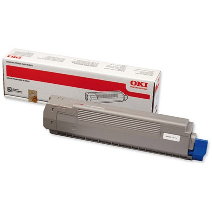 Oki 44643002 Magenta Laser Toner Cartridge