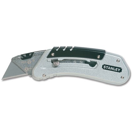 Stanley Quickslide Pocket Knife All-metal with Belt Clip Ref 0-10-810
