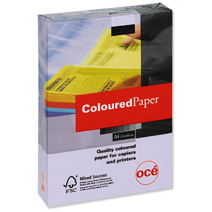 Canon A4 Multifunctional Coloured Paper - Light Violet - 80gsm - Ream (500 Sheets)