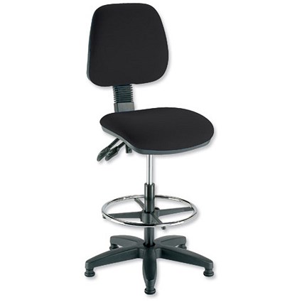 Trexus Folding Checkout Chair - Charcoal