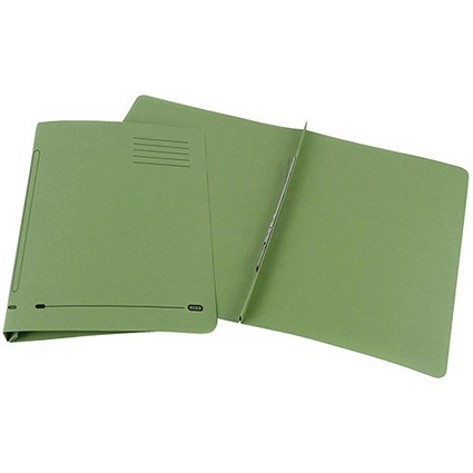 Elba Ashley Flat Files / 35mm / Foolscap / Green / Pack of 25