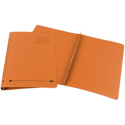 Elba Ashley Flat Files / 35mm / Foolscap / Orange / Pack of 25