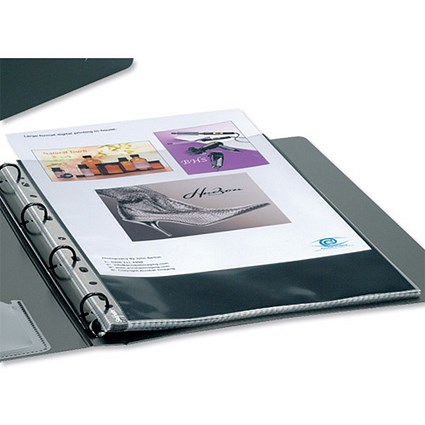 Snopake Refill Pockets for Professional Presentation Ring Binder A4 [ Pack 10]