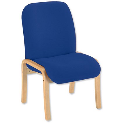 Trexus Plus Reception Side Chair W490xD460xH500mm Blue