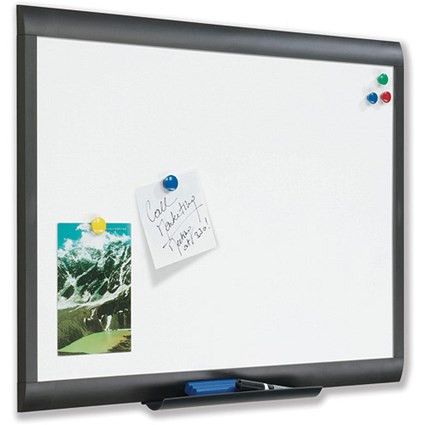 Nobo Quartet Personal Whiteboard Drywipe Magnetic with Tray Eraser and Marker W600xH450mm