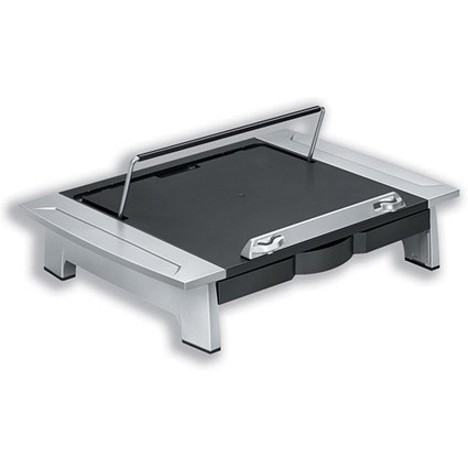 Fellowes Office Suites Monitor Riser - Plus Adjustable and Copyholder - 22kg Capacity