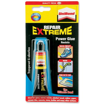 Unibond Repair Extreme Glue Multisurface Weatherproof Temperature-resistant 20g