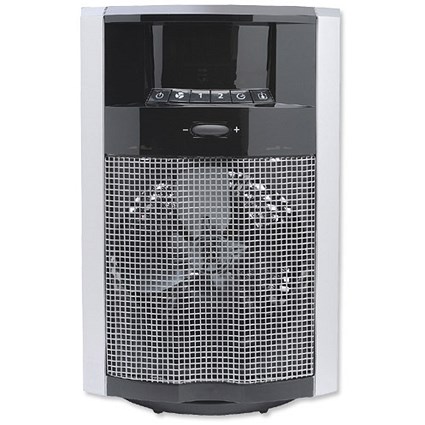 Fan Heater Digital Thermostat and Display IP21 Waterdrop Safe 24hr Timer 2200W