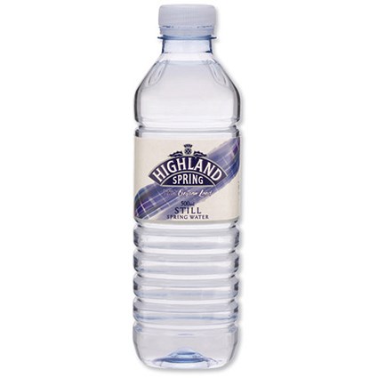 Highland Spring Still Mineral Water - 24 x 500ml Bottles