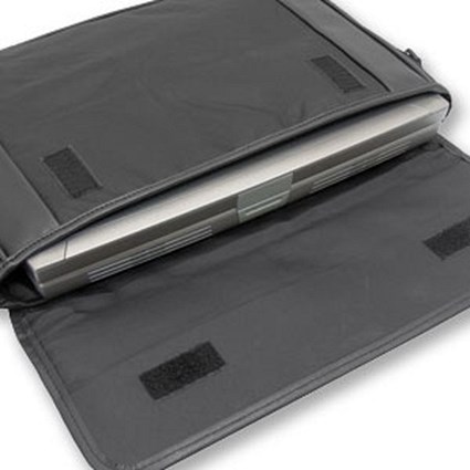 Masters Slipcase Nylon and Leather-look Material Flap-over with Hook and Loop Fastener