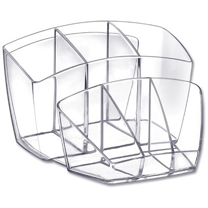 CEP Desktop Organiser with Multiple Compartments - Black Ice