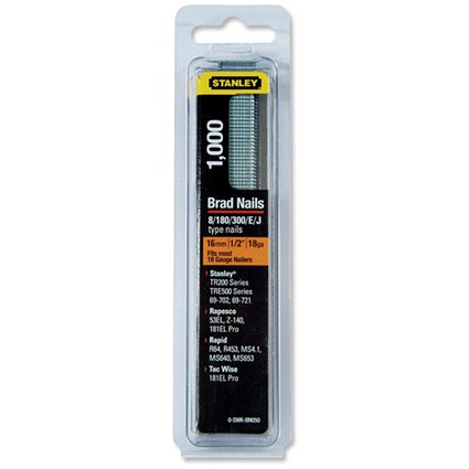 Stanley Brads Heavy-duty 15mm [Pack 1000]
