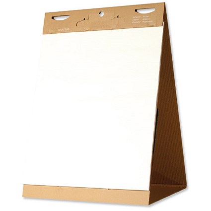 Bi-Office Tabletop Flipchart Pad / Self-Stick / 635x762mm / Pack of 2