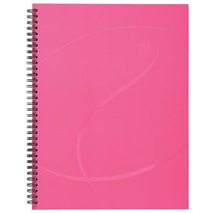 Oxford Beauty Wirebound Notebook / A4 / Ruled / 140 Pages / Pack of 5