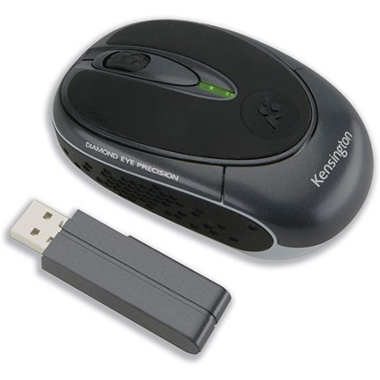 Kensington Ci65 Notebook Mouse Wireless with Sleep Mode Frequency 27MHz Range 2m